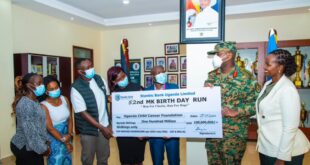 Gen Muhoozi Donates UGX 100 Million Birthday Run Cash to