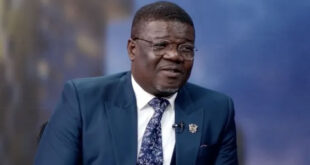Rockson Nelson Dafeamekpor, majority chief whip of the Ghana Parliament, says Parliament could pass the anti-LGBTQ bill within days. (Photo courtesy of MyJoyOnline)