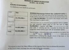 Kabale MP elect Andrew BaryayangaAJA faces arrest as a court