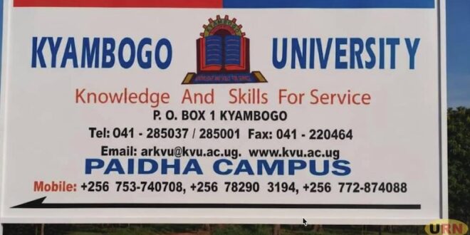 Kyambogo University introduces new degree programmes at Paidha campus