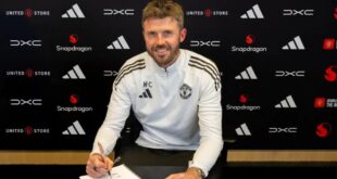 Manchester United: Michael Carrick Appointed As Permanent Head Coach