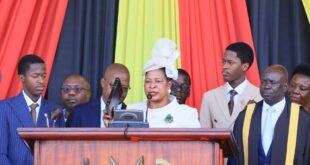 Not Shaken By Anything? Speaker Among Praises Museveni, UPDF As 12th Parliament Swearing-In Begins