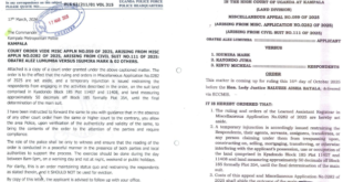 Open Letter Mr President Museveni In This Term of No
