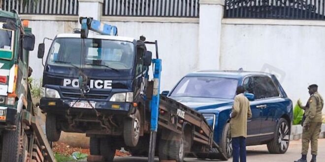 Operation Maliza Ufisadi Hits Hard: Police Tow Among’s Rolls-Royce, Range Rover From Kigo Mansion