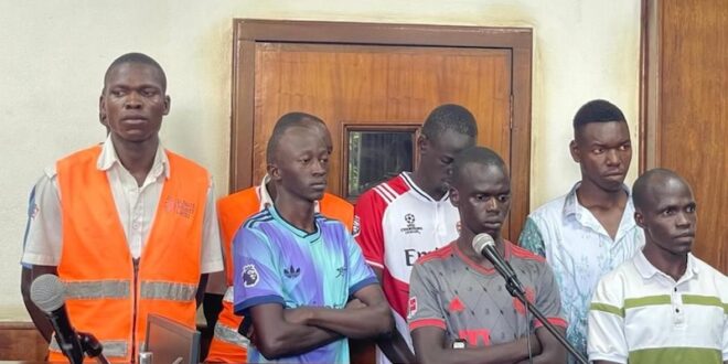 Police officers private guards remanded over Bank of Uganda theft
