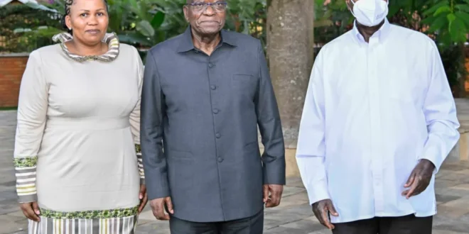 President Museveni Hosts Former South African Leader Jacob Zuma –.webp