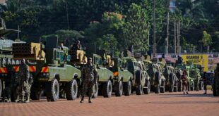 Security heightened upcountry as Museveni takes oath