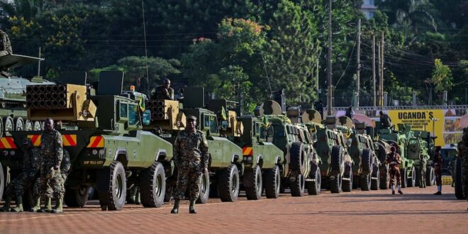 Security heightened upcountry as Museveni takes oath