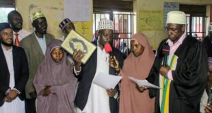Sheikh Yasin Magezi Sworn In as Kadhi of Kyenjojo Muslim