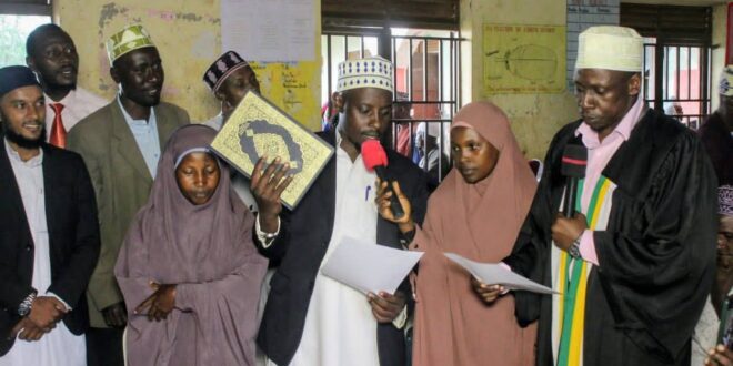 Sheikh Yasin Magezi Sworn In as Kadhi of Kyenjojo Muslim
