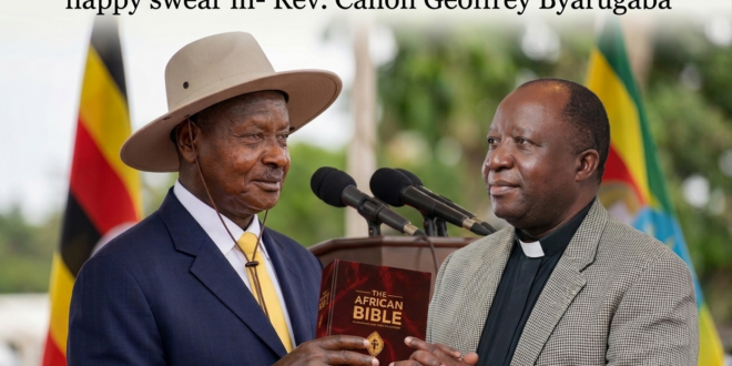 Thank you for great work President Yoweri Museveni happy swear