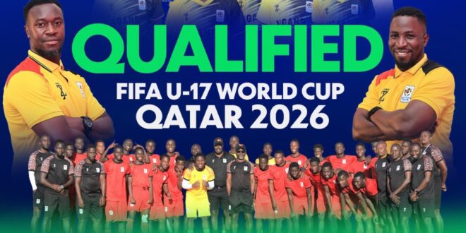 Uganda Cubs Qualify For 2026 FIFA U-17 World Cup After Dramatic Win Over Ghana