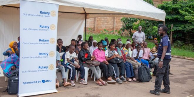 dfcu Bank Rotary Uganda Scale Up Free Health Services at