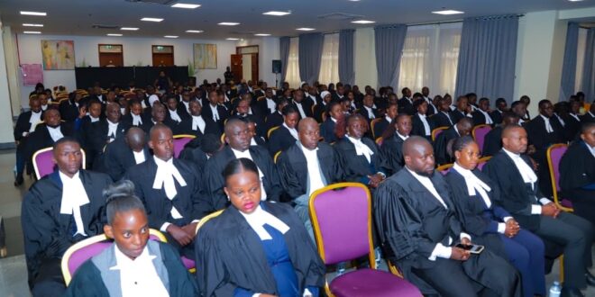 115 Lawyers Enrolled as Advocates Urged to Uphold Integrity and