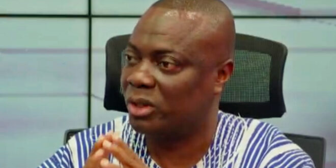 Mussah Dunkwah, executive director of Global Info Analytics. (Photo courtesy of Channel 1)