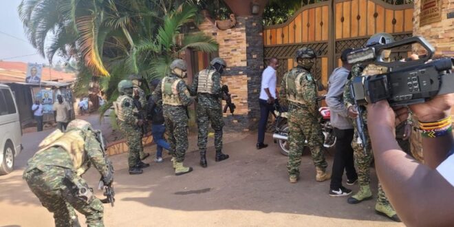 Erias Lukwago arrested after SFC raids his Wakaliga home