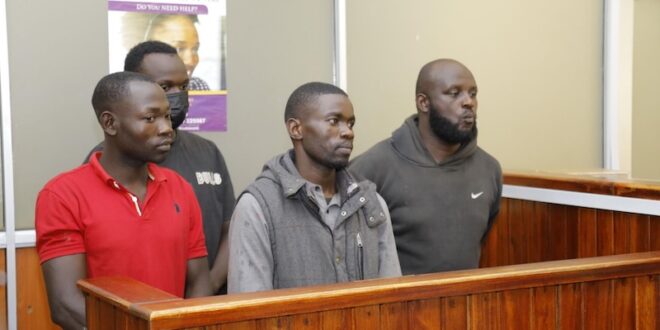 Four remanded over killing of rugby star Sydney Gongodyo