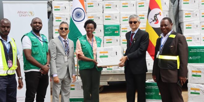 India Delivers 43 Tonnes Of Medical Aid Through Uganda To Boost Africa’s Ebola Response