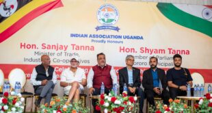 Indian Association Uganda Celebrates  Hons. Sanjay Tanna, Shyam  For Outstanding Service