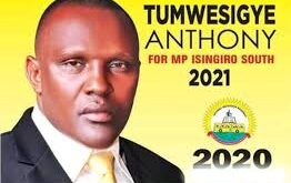 Isingiro West County MP Anthony Tumwesigye and his agents issued