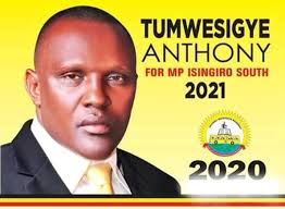 Isingiro West County MP Anthony Tumwesigye and his agents issued