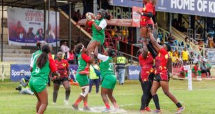 Lady Rugby Cranes making forward Steps