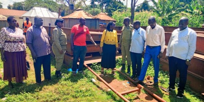 Masindi police hands back confiscated sugarcane weighbridges