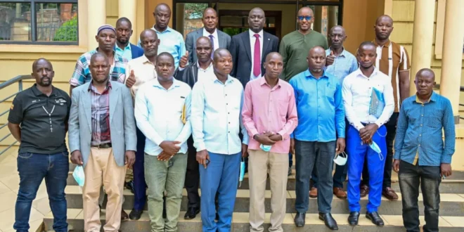 Museveni Commends Busoga Boda Boda Riders For Promoting Government Programs.webp