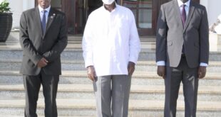 President Museveni President Over Swearing Ceremony of Deputy Chief Justice