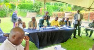 Prof Muranga encourages Bushenyi farmers and youth to participate actively