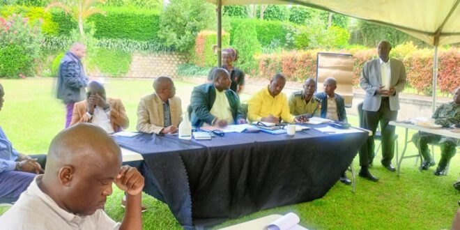 Prof Muranga encourages Bushenyi farmers and youth to participate actively