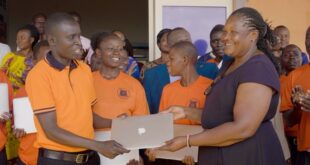 Safal Uganda Baati donates computers to boost digital learning in