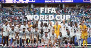 Bronze Champions: England Hammers France 6-4 To Finish Third At FIFA World Cup