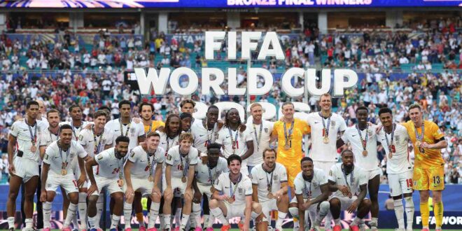 Bronze Champions: England Hammers France 6-4 To Finish Third At FIFA World Cup
