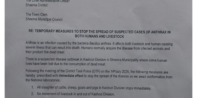 DEADLY MEAT PANIC 5 Die Livestock Movement Banned as Suspected