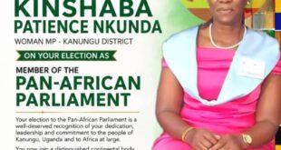 Hon Kushaba Patience scoops bigger African work