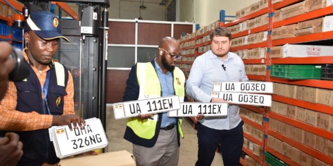 ITMS Accelerates Number Plate Production Following Minister Byamukama Directive