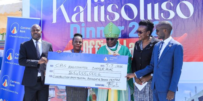 LIFE SAVING MOVE Centenary Bank Injects Sh100M Into Nkozi Trauma Centre