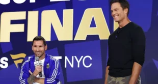 Messi and Brady in disbelief over 'prophetic' Lamine Yamal photo