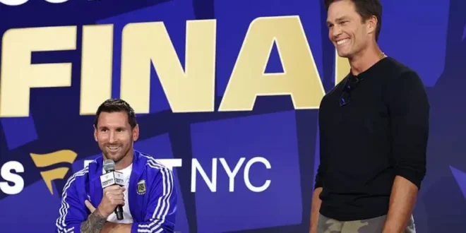 Messi and Brady in disbelief over 'prophetic' Lamine Yamal photo