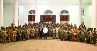 Museveni Passes out 106 Senior Security Officers