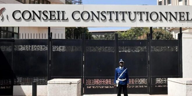 The headquarter of the Senegalese Constitutional Council in Dakar
