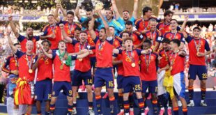 Spain lifted the trophy Lets be honest why Misaggas